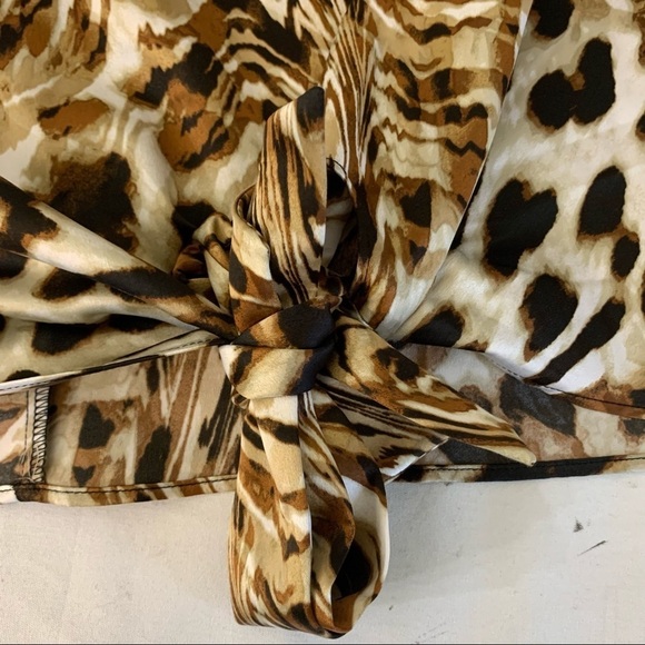 Worthington Animal Print Top - Picture 5 of 6